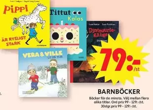 Pippi - Barnböcker