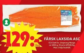 FÄRSK LAXSIDA ASC