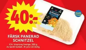 FÄRSK PANERAD SCHNITZEL