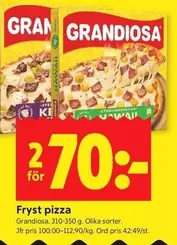 Grandiosa - Fryst pizza