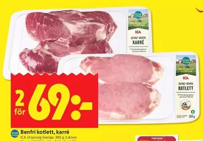 Fontana - Benfri kotlett, karré