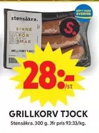GRILLKORV TJOCK