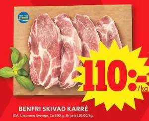BENFRI SKIVAD KARRÉ