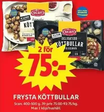 Scan - FRYSTA KÖTTBULLAR