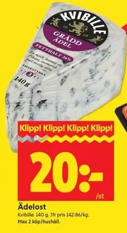 Kvibille - Ädelost