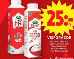 Arla - Vispgrädde
