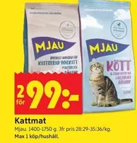 mjau - Kattmat