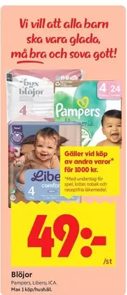 Pampers - Blöjor