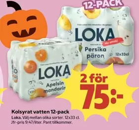 Loka - Kolsyrat vatten