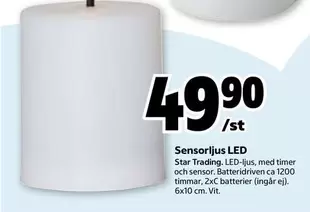 Sensorljus LED