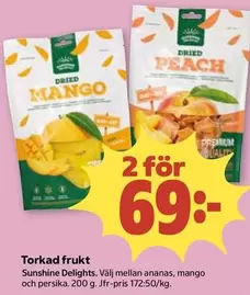 Torkad frukt