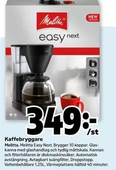 Melitta - Kaffebryggare