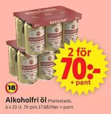 mariestads - Alkoholfri öl