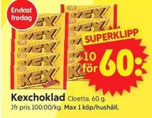 Cloetta - Kexchoklad