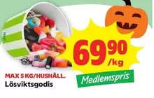 Lösviktsgodis