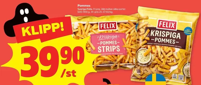 Felix - Krispiga Pommes Strips