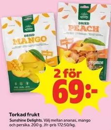 Torkad frukt