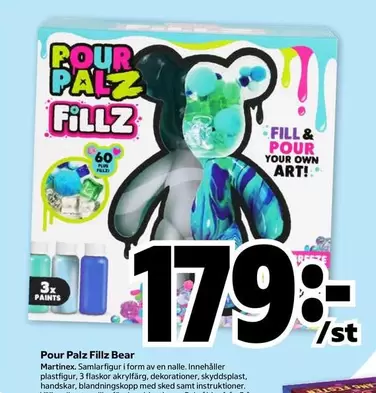 Pour Palz Fillz Bear