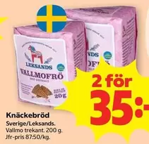 Leksands - Knäckebröd Vallmofrö