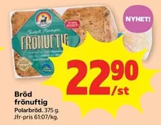 Polarbröd - Bröd frönuftig