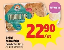 Polarbröd - Bröd frönuftig