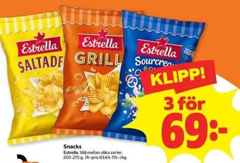 Estrella - Snacks