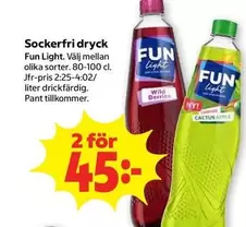 Fun Light - Sockerfri dryck
