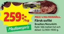 Naturkött - Färsk oxfilé