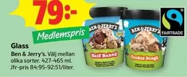 Ben & Jerry's - Glass