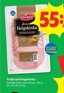 Scan - Griljerad helskinka