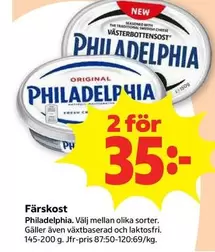Philadelphia - Färskost