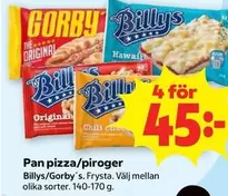 Pan pizza/piroger
