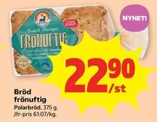 Polarbröd - Bröd frönuftig