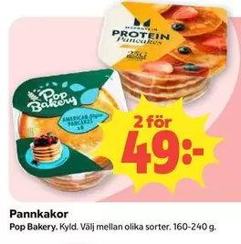 Pop bakery - Protein Pancakes