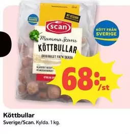 Scan - Köttbullar