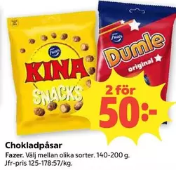 Fazer - Kina Snacks
