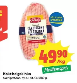 Scan - Kokt helskinka