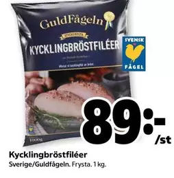 Guldfågeln - Kycklingbröstfiléer