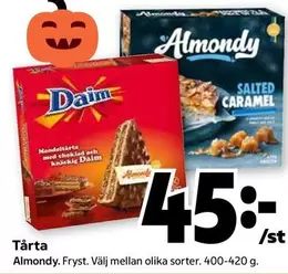 almondy - Tårta