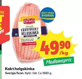 Scan - Kokt helskinka