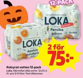 Loka - Kolsyrat vatten