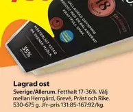 Lagrad ost