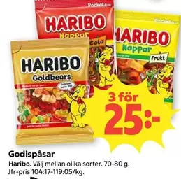Haribo - Godispåsar