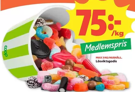 Coop - Lösviktsgodis