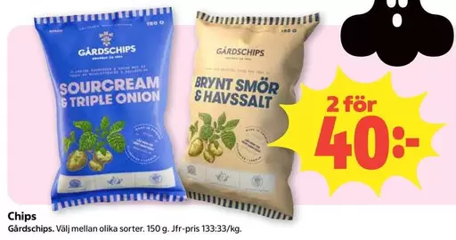 Gårdschips - Chips