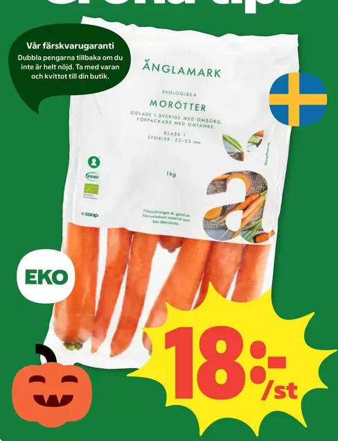 Änglamark - Morötter