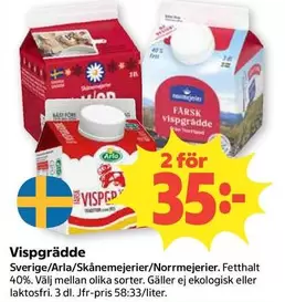 Vispgrädde