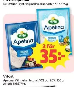 Arla - Apetina Original White Cheese
