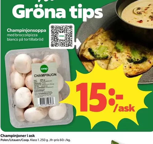 Coop - Champinjoner