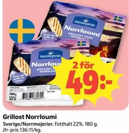 norrmejerier - Grillost Norrloumi